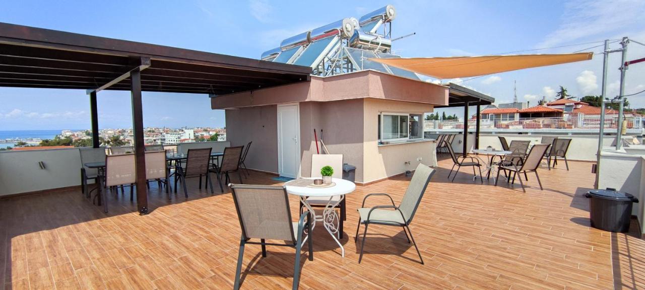 Sea Star Apartments Kallikratia Nea Kallikrateia Екстер'єр фото
