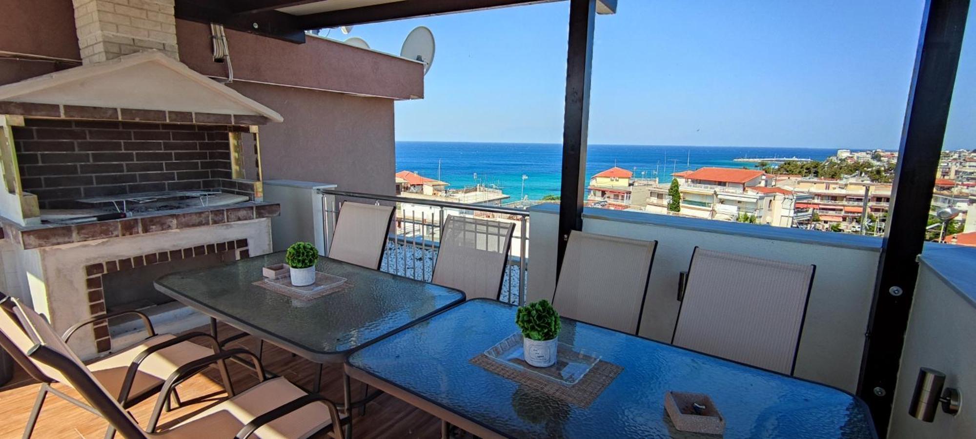 Sea Star Apartments Kallikratia Nea Kallikrateia Екстер'єр фото