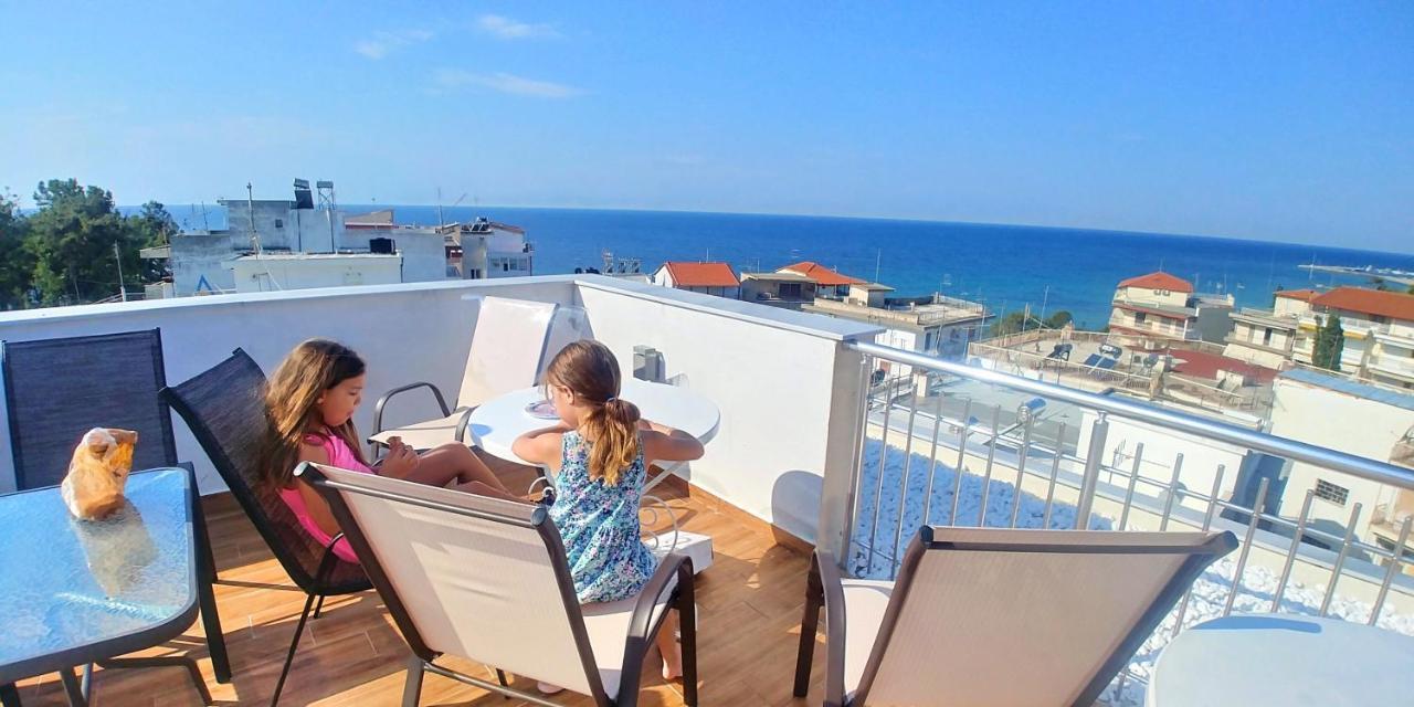 Sea Star Apartments Kallikratia Nea Kallikrateia Екстер'єр фото